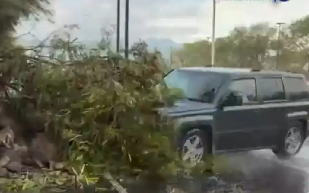 Imagen VIDEO: Atropellan a reportera y camarógrafo durante cobertura de deslave