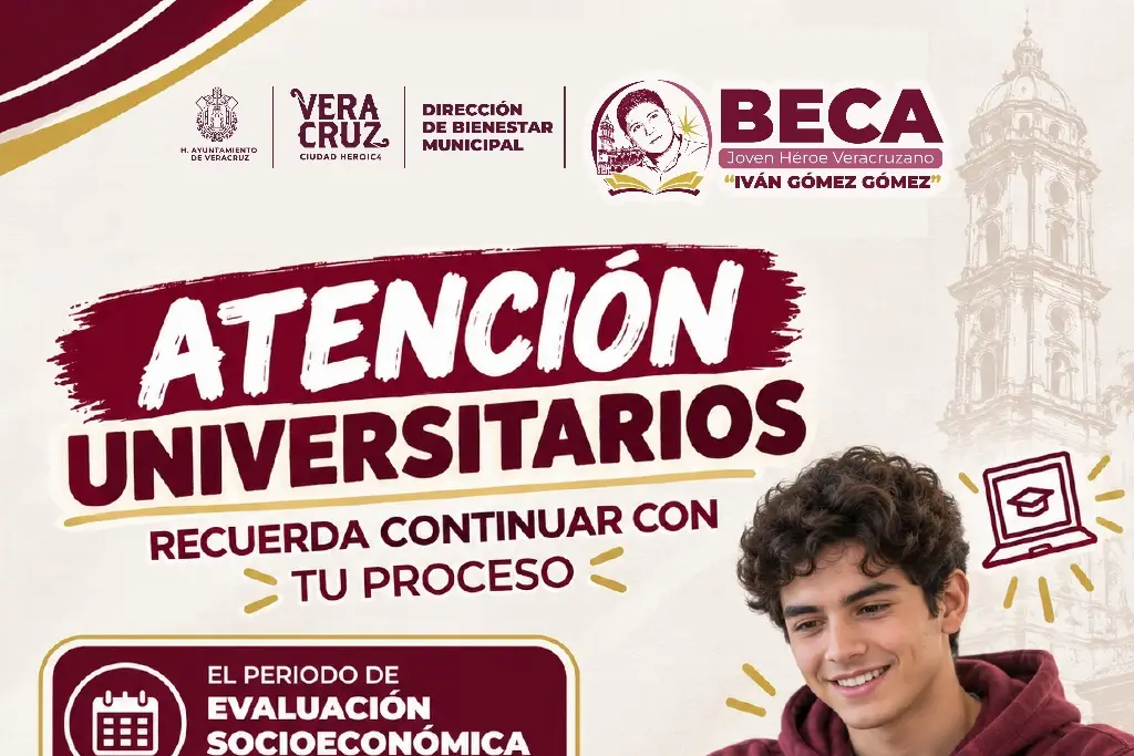 Imagen Beca universitaria en Veracruz; ¿quiénes deben completar el registro y cuándo vence?