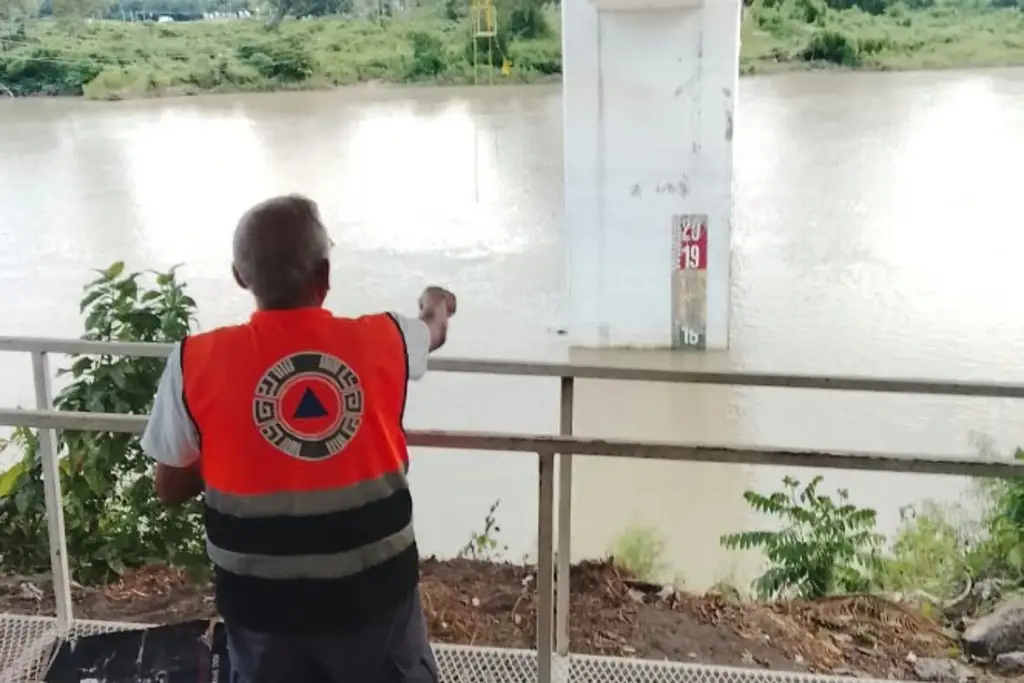 Imagen Realizan simulacro de alerta por inundaciones en Álamo, Temapache (+Video)