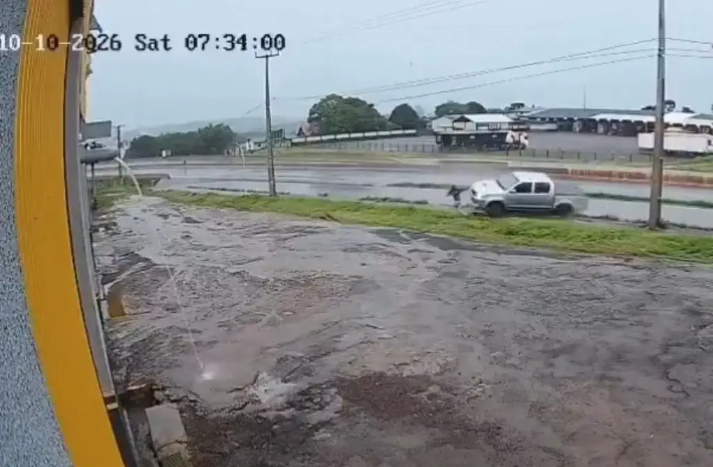 Imagen La muerte pasó de largo, como si el destino lo protegiera (+Video)