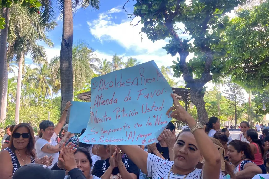 Imagen ‘Nenis’ de Veracruz piden diálogo con la alcaldesa; quieren volver al Parque Zamora