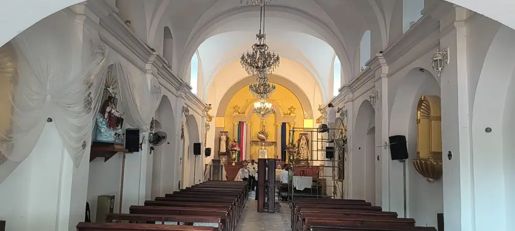 Imagen INAH da luz verde a remodelación de parroquia con 250 años de antigüedad en Boca del Río