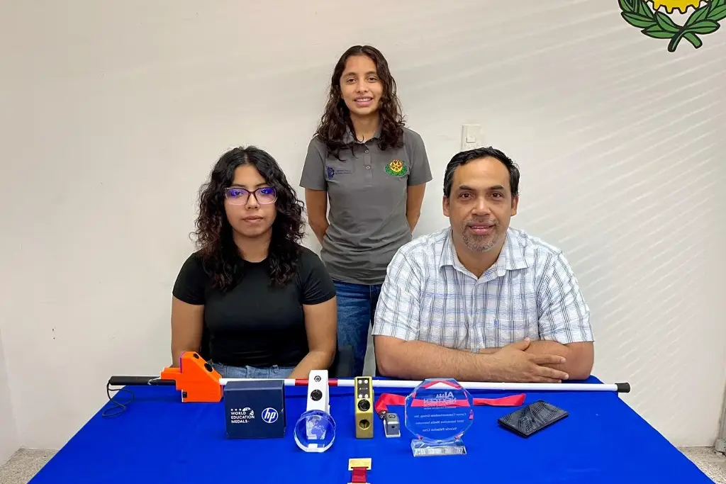 Imagen Bastón inteligente LuzIA ya es utilizado por 10 personas en Veracruz; ¿Cuándo saldrá a la venta?