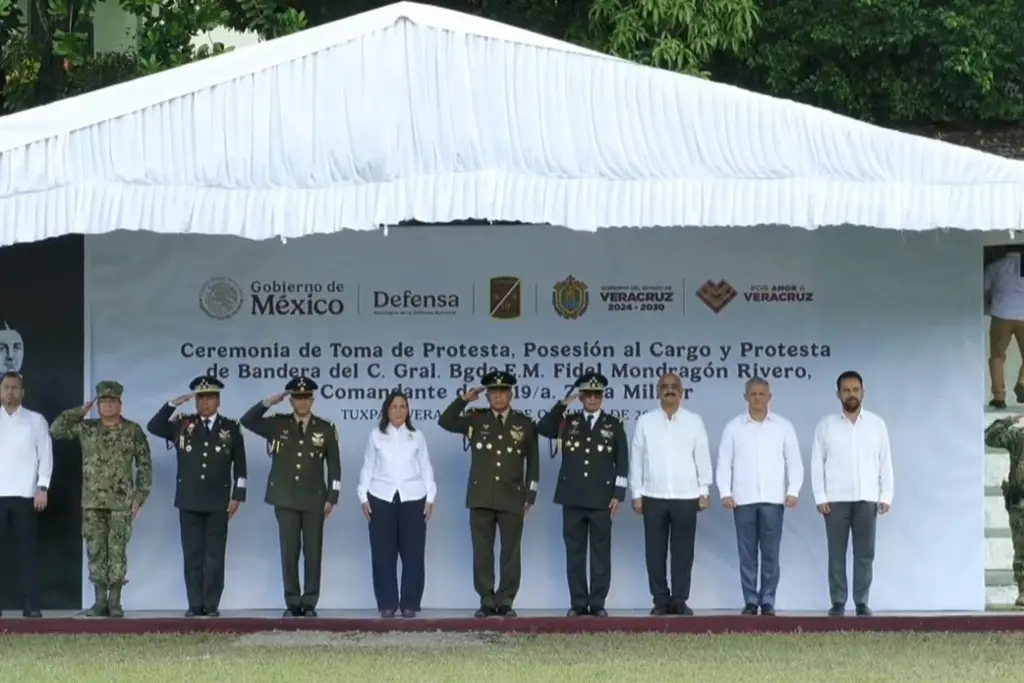 Imagen Fidel Mondragón asume comandancia de la 19/a Zona Militar en Tuxpan