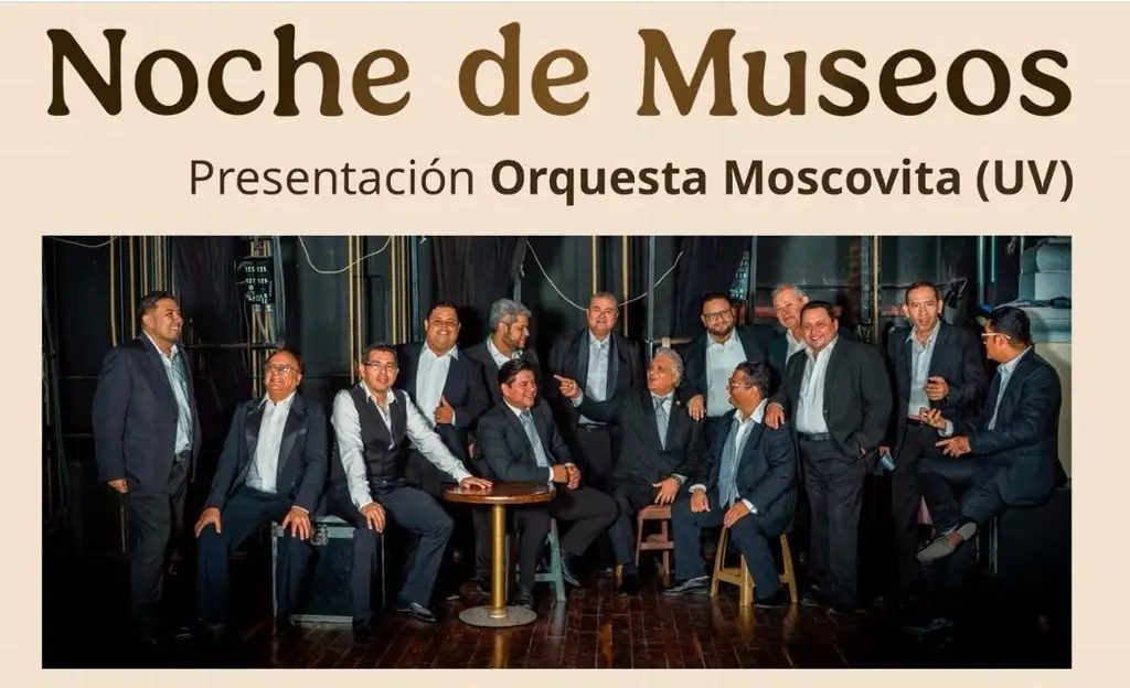 Imagen Noche de Museos en Veracruz tendrá música de la Orquesta Tradicional Moscovita este día