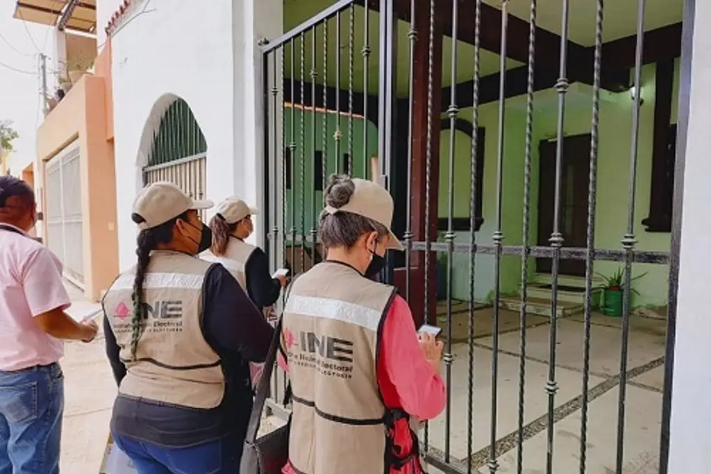 Imagen INE verifica el padrón electoral en Veracruz y visitará domicilios ¿Cuándo?