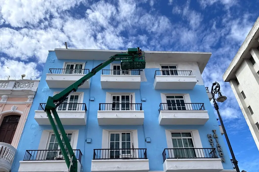 Imagen Así cambia el Centro Histórico de Veracruz: avanzan trabajos para recuperar su imagen (FOTOS)