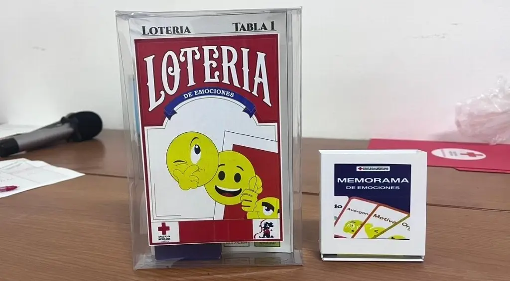 Imagen Cruz Roja Veracruz crea juegos de mesa para cuidar la salud mental familiar