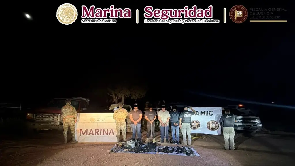 Imagen Abaten a objetivo prioritario y detienen a 4 en Sonora