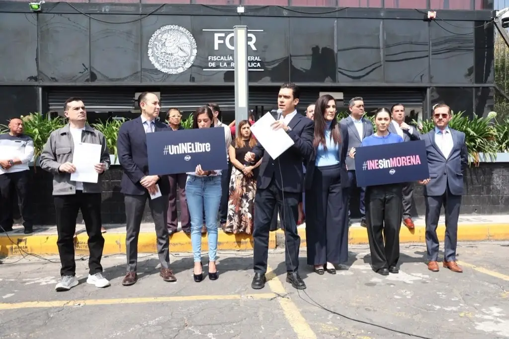 Imagen PAN denuncia a Taddei ante la FGR por presuntas irregularidades en contratos del INE