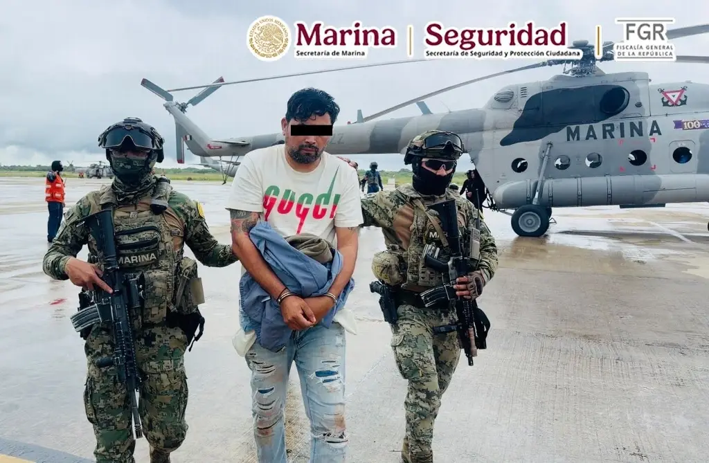 Imagen Trasladan a CDMX a ‘El Semáforo’, presunto líder del crimen organizado que operaba en Veracruz