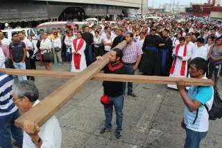 Imagen El viacrucis de Viernes Santo será presencial en las calles de Veracruz