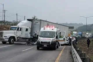 Imagen Al menos 4 heridos deja carambola en autopista Veracruz-Puebla