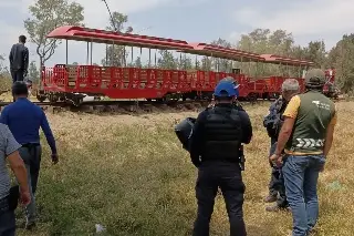 Imagen Deja 11 heridos el descarrilamiento de tren recreativo en CDMX