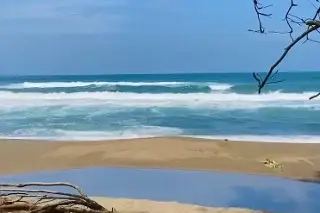 Imagen La paradisiaca playa de aguas turquesa ubicada en Veracruz ¿La conoces?