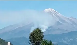 Imagen Incendio en inmediaciones del Pico de Orizaba 