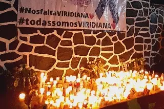 Imagen Ponen altar en Tlaltetela, Veracruz por desaparición de Viridiana Moreno 