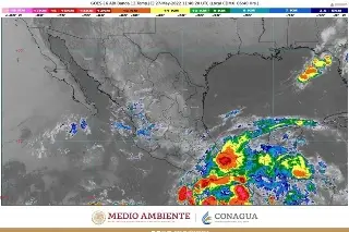 Imagen Aumenta probabilidad de lluvias por disturbio tropical 91E: Conagua