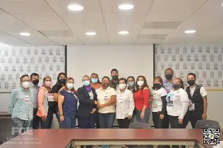 Imagen Se reúnen colectivos con Fiscalía por fosas halladas en Medellín de Bravo