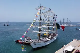 Imagen Estos son los veleros que hoy llegaron al Puerto de Veracruz