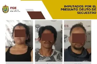 Imagen Fiscalía de Veracruz imputa a 3 presuntos secuestradores