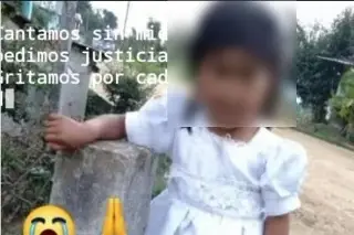 Abusan y matan a menor de 4 años luego de sustraerla de su casa