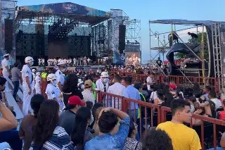 Imagen Hubo 14 personas con golpe de calor, previo al concierto de Nicky Jam en Veracruz