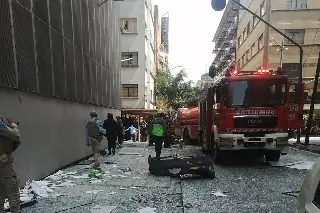 Imagen Suben a 7 los heridos por explosión en edificio de la CDMX