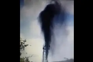 Imagen Fuga de hidrocarburo en pozo de Pemex en Papantla, Veracruz; posible evacuación (+Video)