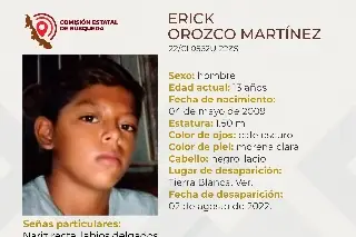 Imagen Desaparece menor de edad en Tierra Blanca, Veracruz 