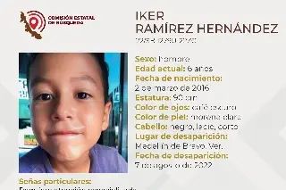 Imagen Desaparece menor de 6 años en Medellín de Bravo 