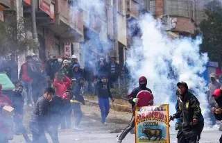 Imagen Protestas dejan varios heridos en Bolivia