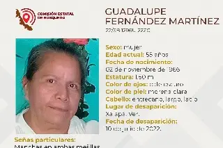 Imagen Desaparece mujer en Xalapa, Veracruz 
