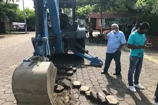 Imagen Repavimentarán con concreto hidráulico calles del centro de Boca del Río