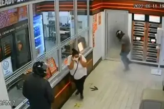 Así atacaron la pizzería en donde murieron cuatro locutores (+Video)