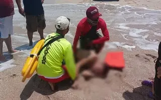 Imagen Advierten a turista que respetara límites de playa pero ‘desobedece’