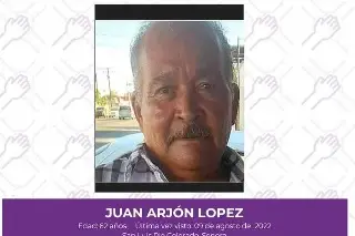 Imagen Hallan muerto al periodista Juan Arjón López; había desaparecido en Sonora