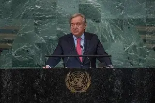 Imagen “El mundo está en peligro y paralizado”, advierte secretario general de la ONU