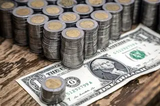 Imagen Peso mexicano se recupera y cierra con ganancia de 0.33% frente al dólar