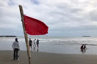 Imagen Hay bandera roja en playas de Veracruz, esto puedes hacer 