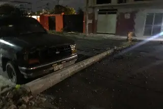 Imagen Cierre vial en calle que va del Nuevo Veracruz el centro