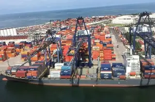 Imagen Va a un 45% la ampliación del Puerto de Veracruz