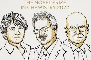 Imagen Nobel de Química 2022 para tres científicos por la combinación de la molécula