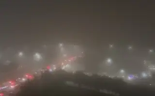 Imagen Niebla densa reduce visibilidad en Xalapa, Veracruz
