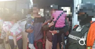 Imagen Resguardan a 14 migrantes en Ciudad Isla, Cosoleacaque y Fortín