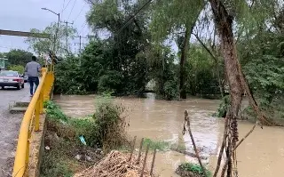 Imagen Alerta en Álamo, Veracruz, por desbordamiento de arroyos