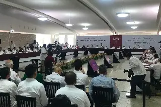 Imagen Realizan Consejo Nacional de Seguridad Publica y Protección Civil en Alvarado, Veracruz