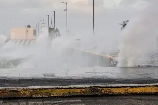 Imagen Norte con rachas de 95 km/h en Veracruz ¿Cuándo?
