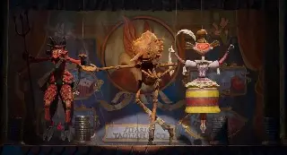 Imagen Pinocchio de Guillermo Del Toro, nominada al Oscar como Mejor Película Animada