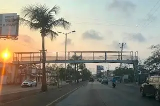 Imagen Ya hay fecha para nuevo puente peatonal en Ejército Mexicano de Boca del Río